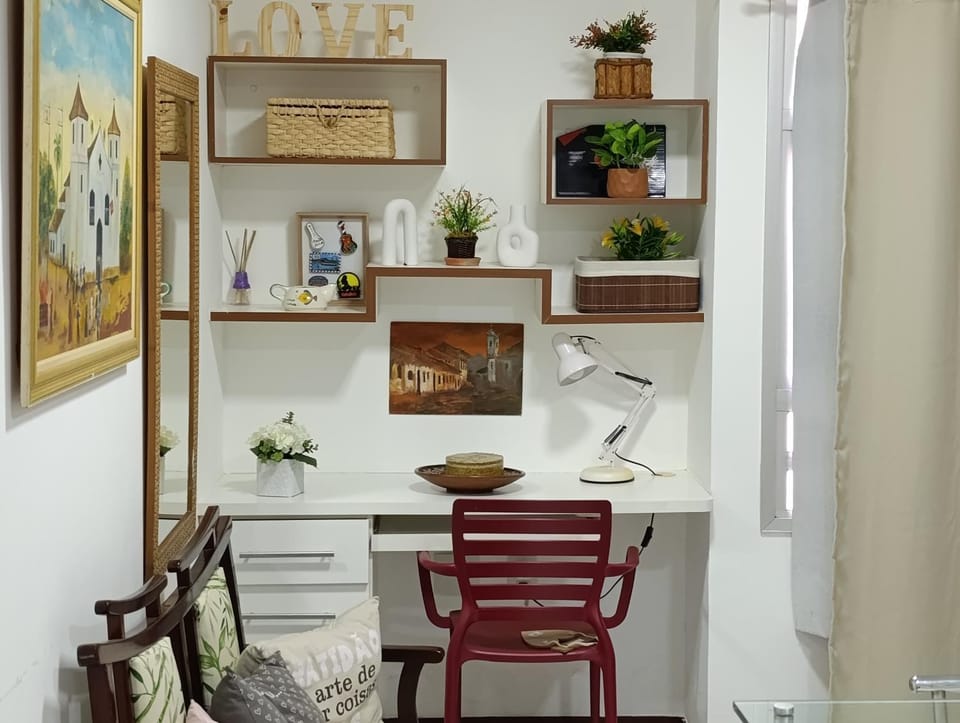 Loft charmoso e confortável no Grand Ville Perfeito para sua estadia em Brasília próximo da P Federal ENAP, LBV,CASV da Embaixada aeroporto, rodov interestadual e Parque da cidade Apartment in State of Goiás