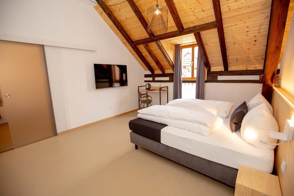 Bed, TV and multimedia, Photo of the whole room