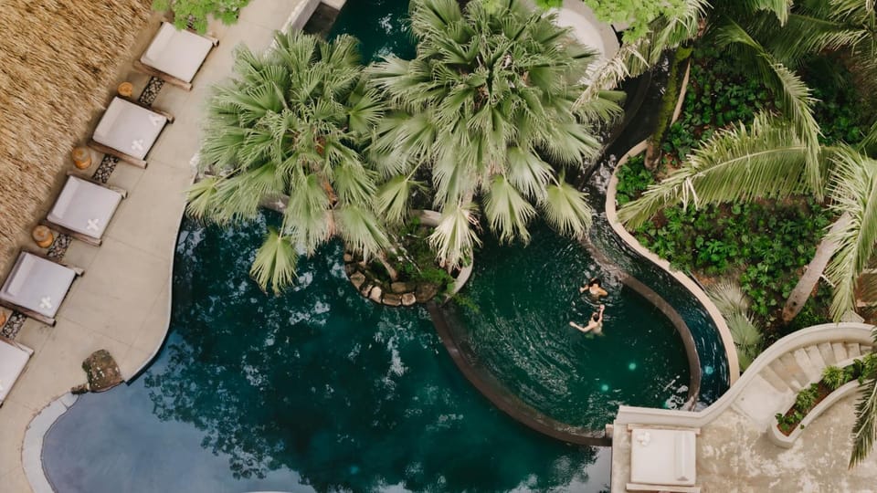 Spring, Day, Night, Bird's eye view, Summer, Autumn, Pool view, Swimming pool, Swimming pool