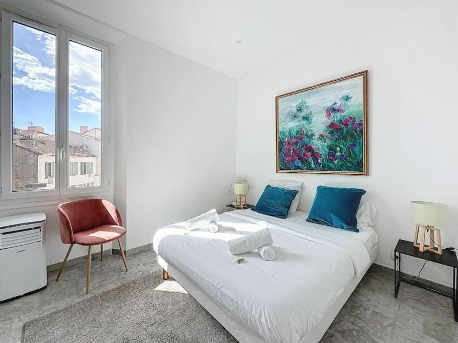60m2 parking privé - 600m Palais & plages Apartment in Cannes