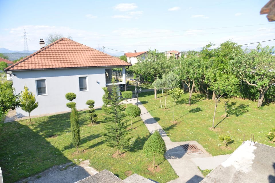 Property building, Garden view