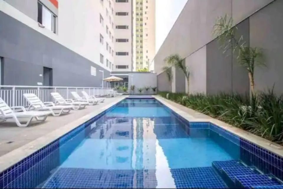 Studio 12, Completo com Piscina - Estação Brás SP Apartment in Sao Paulo City