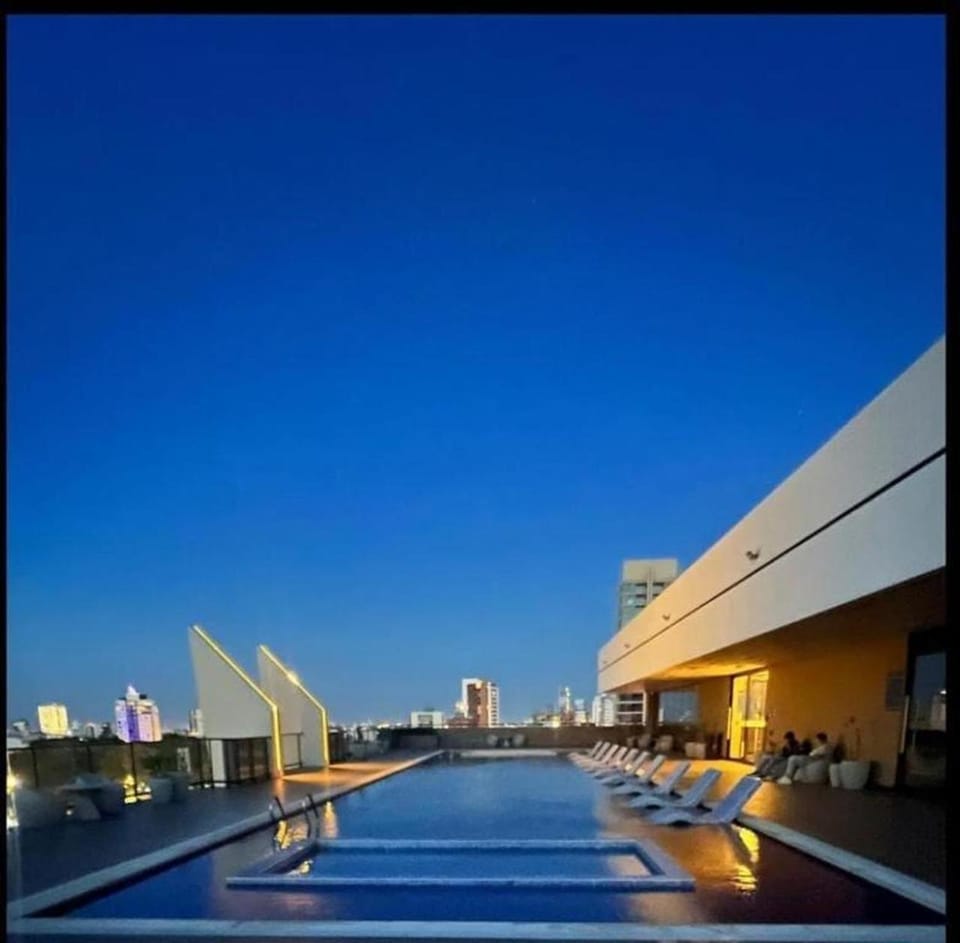 Pool view, Swimming pool, Swimming pool, sunbed