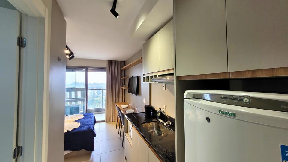 Kitchen or kitchenette, Bedroom
