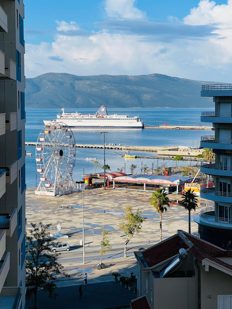 Day, City view, Sea view