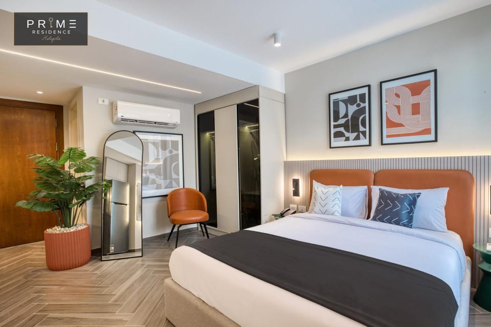 Bed, air conditioner