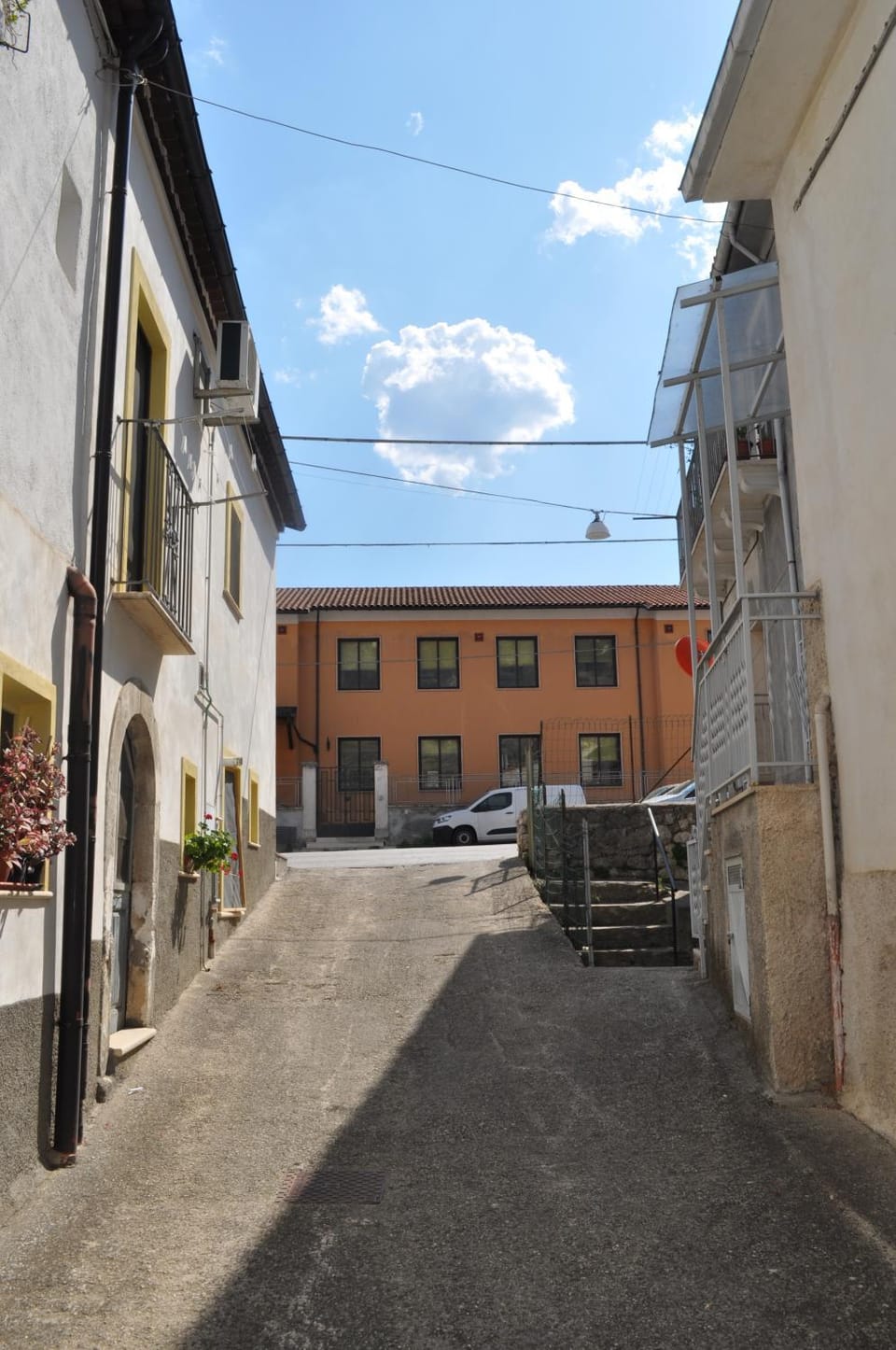 Quiet street view