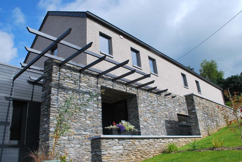 Property building, Facade/entrance, Day, Summer