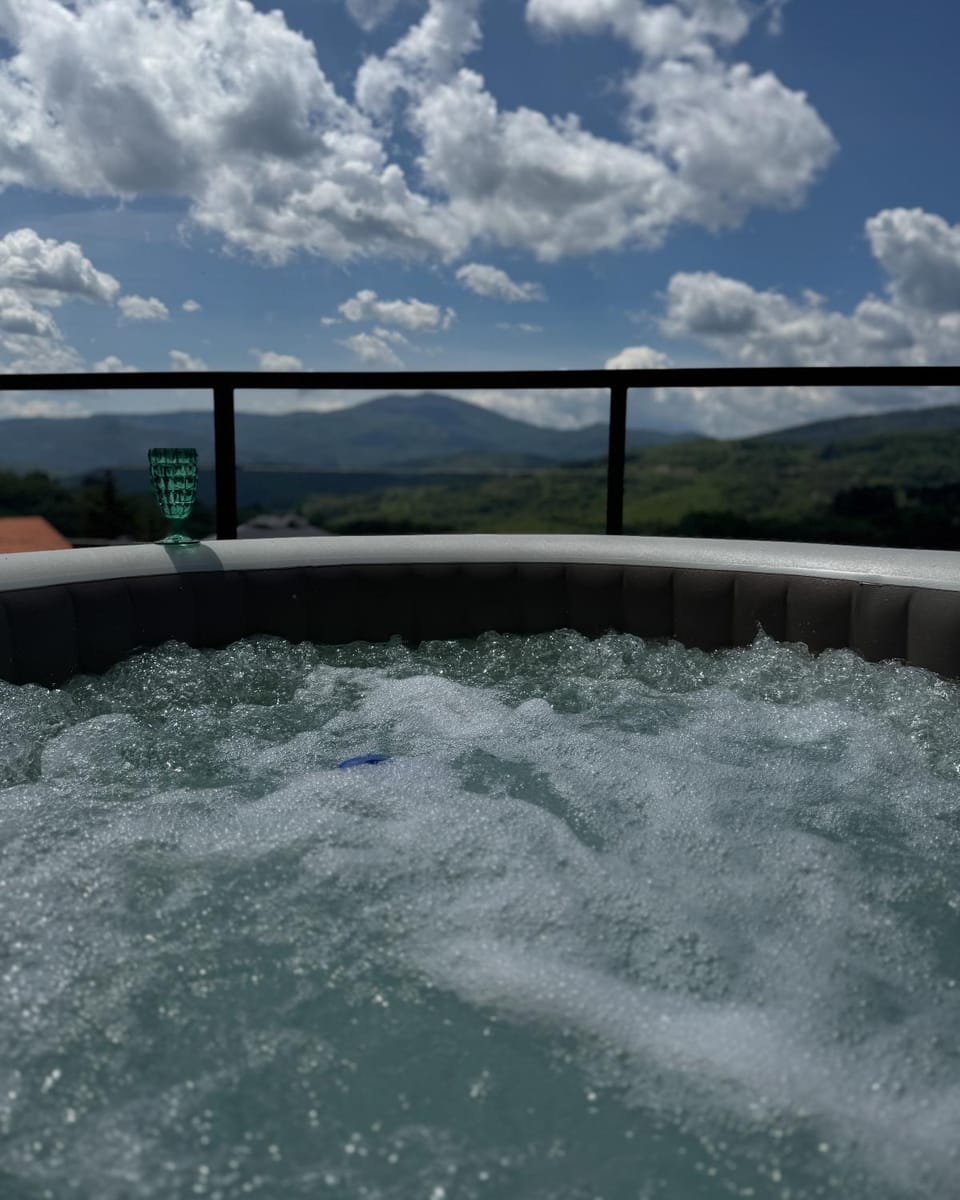 Natural landscape, Hot Tub, Mountain view