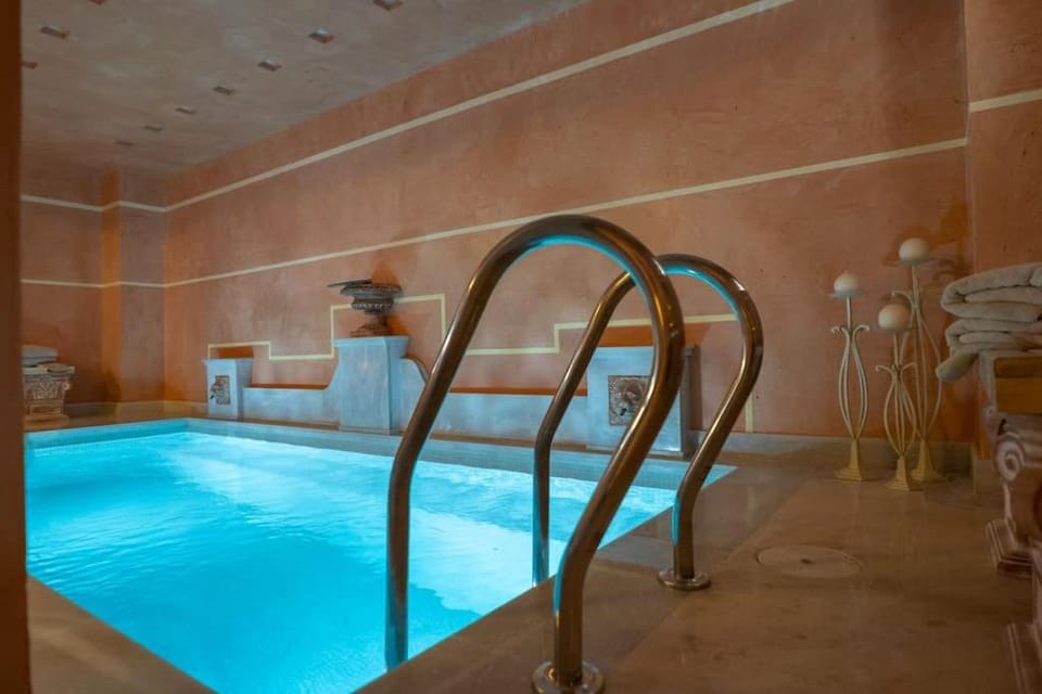 Unique room with indoor pool & attic Vacation rental in Volos