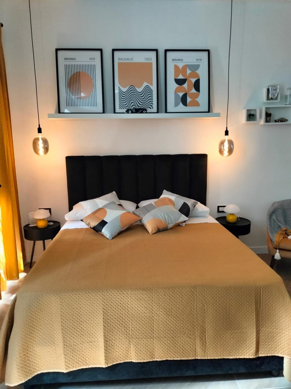 Bed, Bedroom