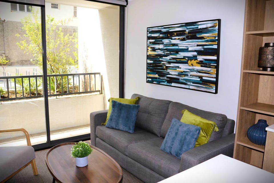 HOM I 1D1B, Calefactor eléctrico WiFi Lavanderia Apartment in Santiago