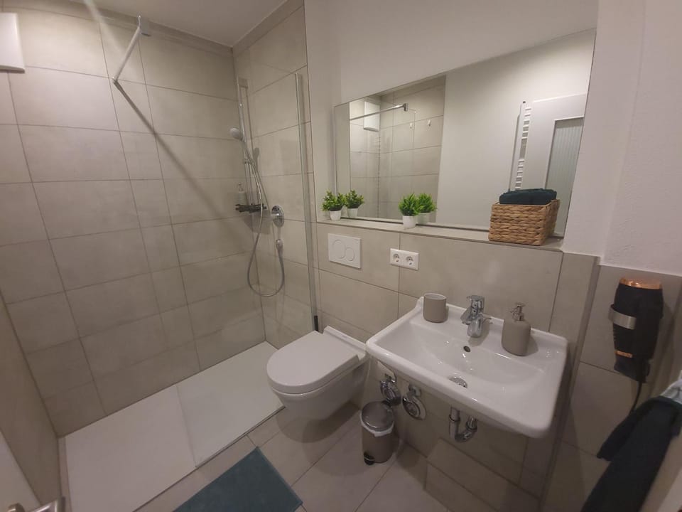 Shower, Toilet, Bathroom, towels