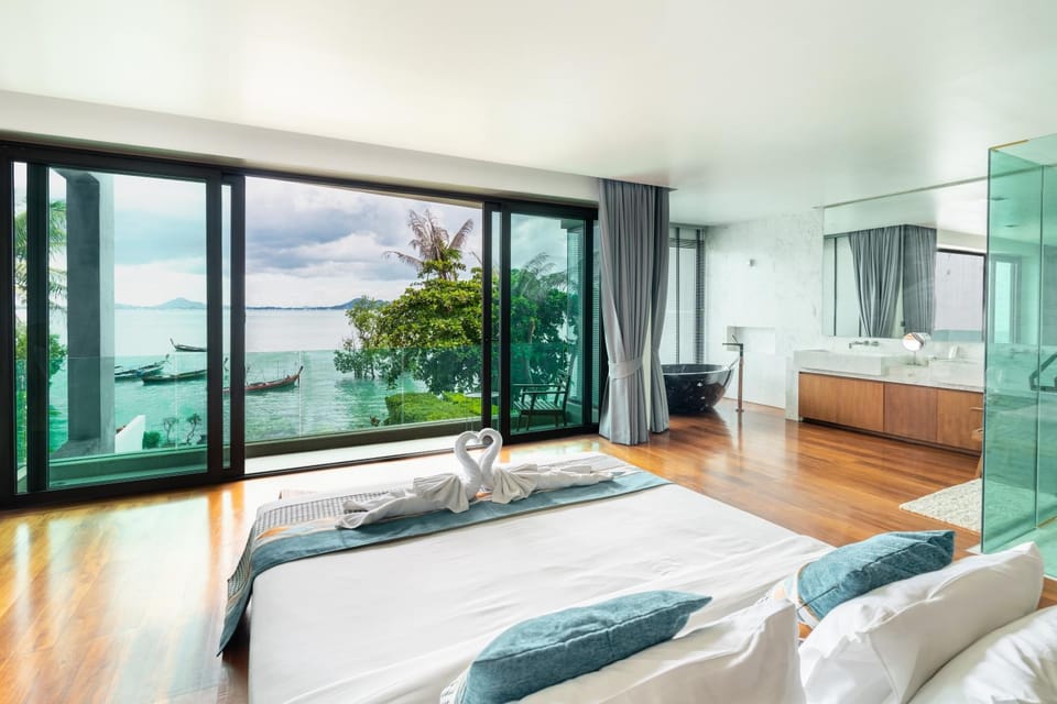 Eva8三卧海景泳池别墅临海别墅 Villa in Rawai