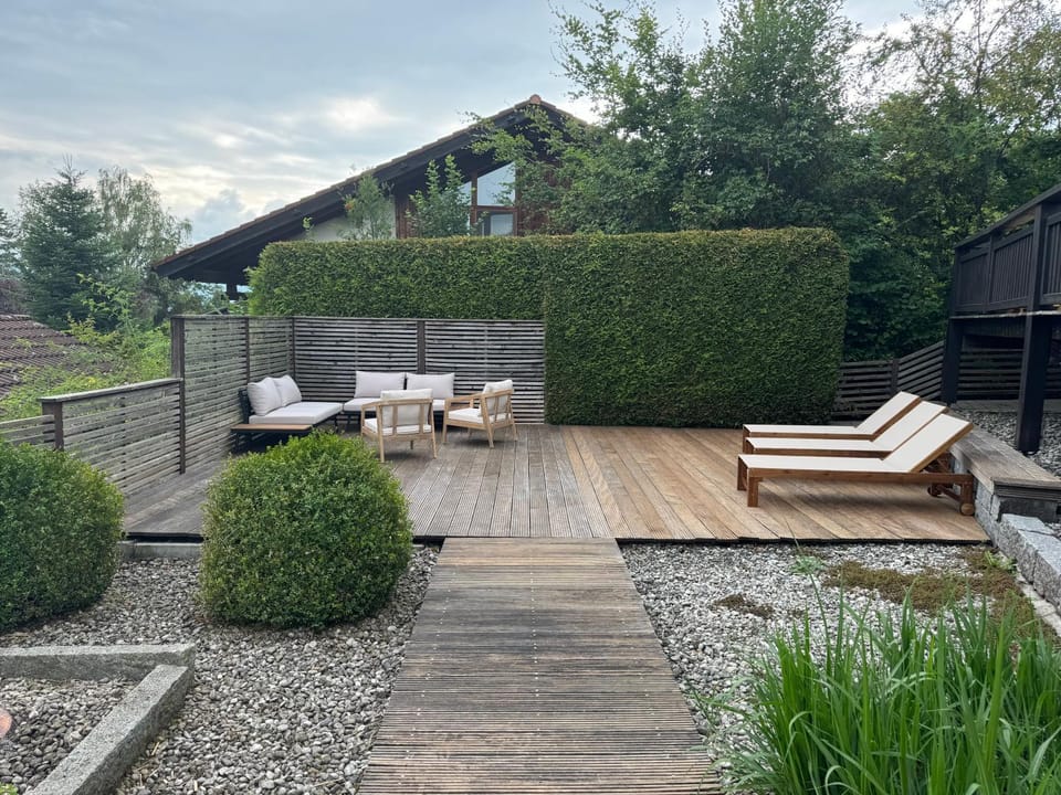 ღLIBORIA I Als Gruppe in Uffing I 4 min zum See I Sauna Apartment in Murnau am Staffelsee