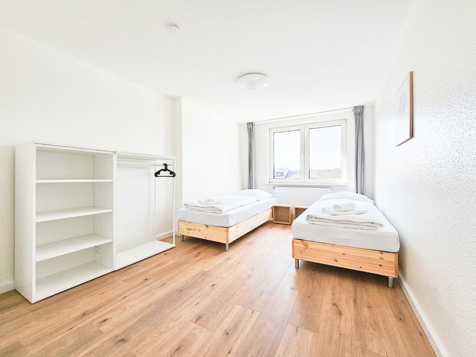 Bed, Photo of the whole room, Bedroom, wardrobe