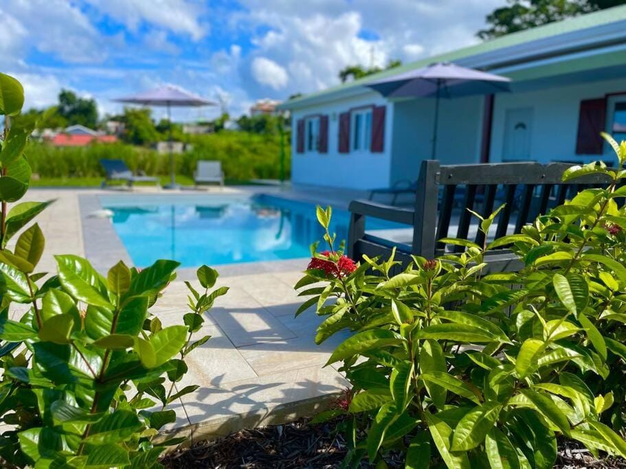 Magnifique villa 6 à 8 pers avec piscine - vue mer Villa in Leeward Islands