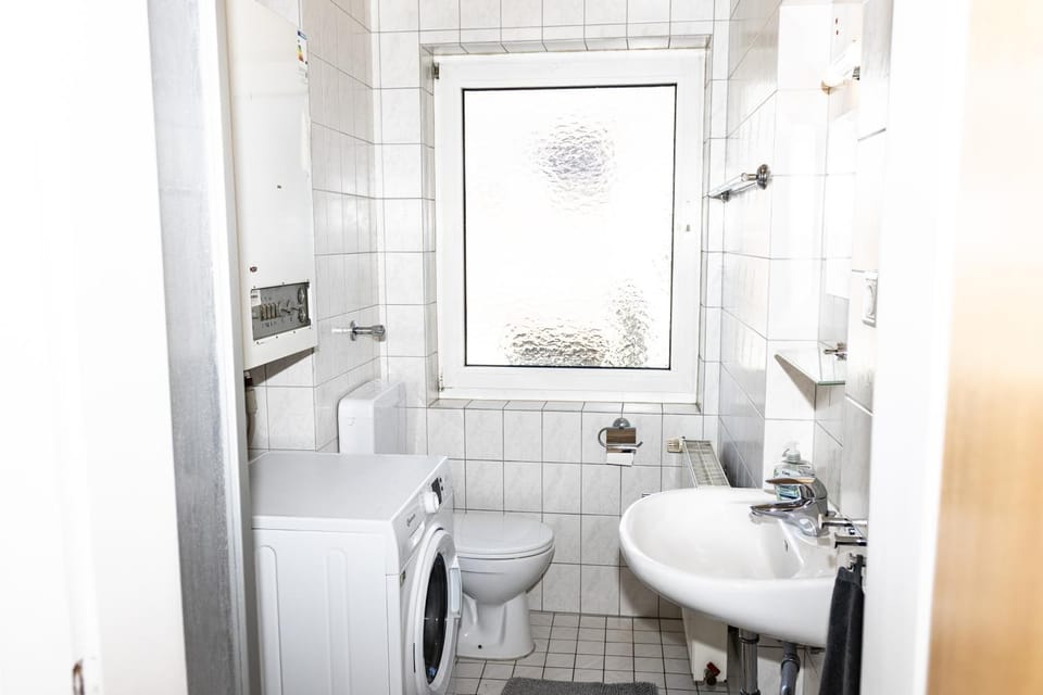 Bathroom, washing machine, washing machine