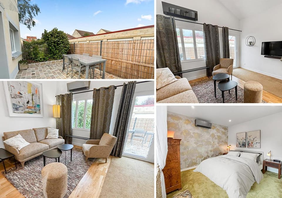 Bed, TV and multimedia, Balcony/Terrace, Living room