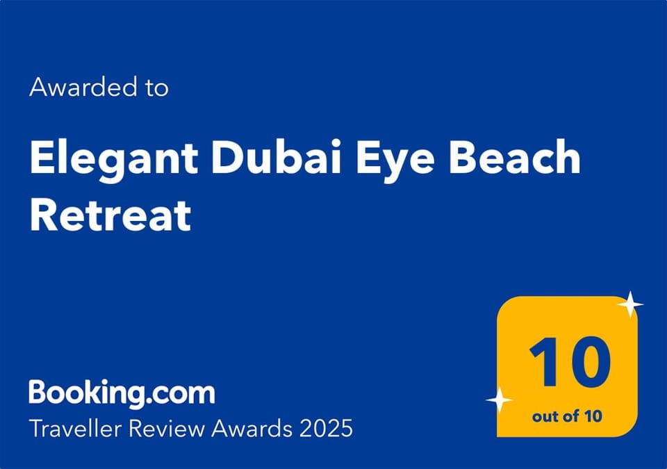 Elegant Dubai Eye Beach Retreat Apartment in Dubai