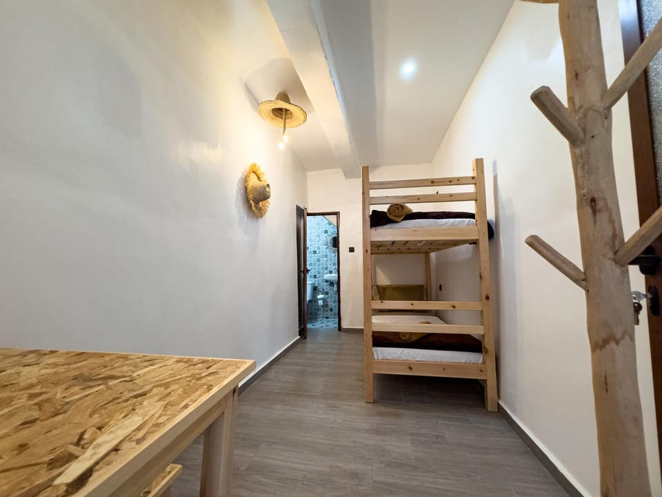 Bed, Photo of the whole room, Bedroom, bunk bed