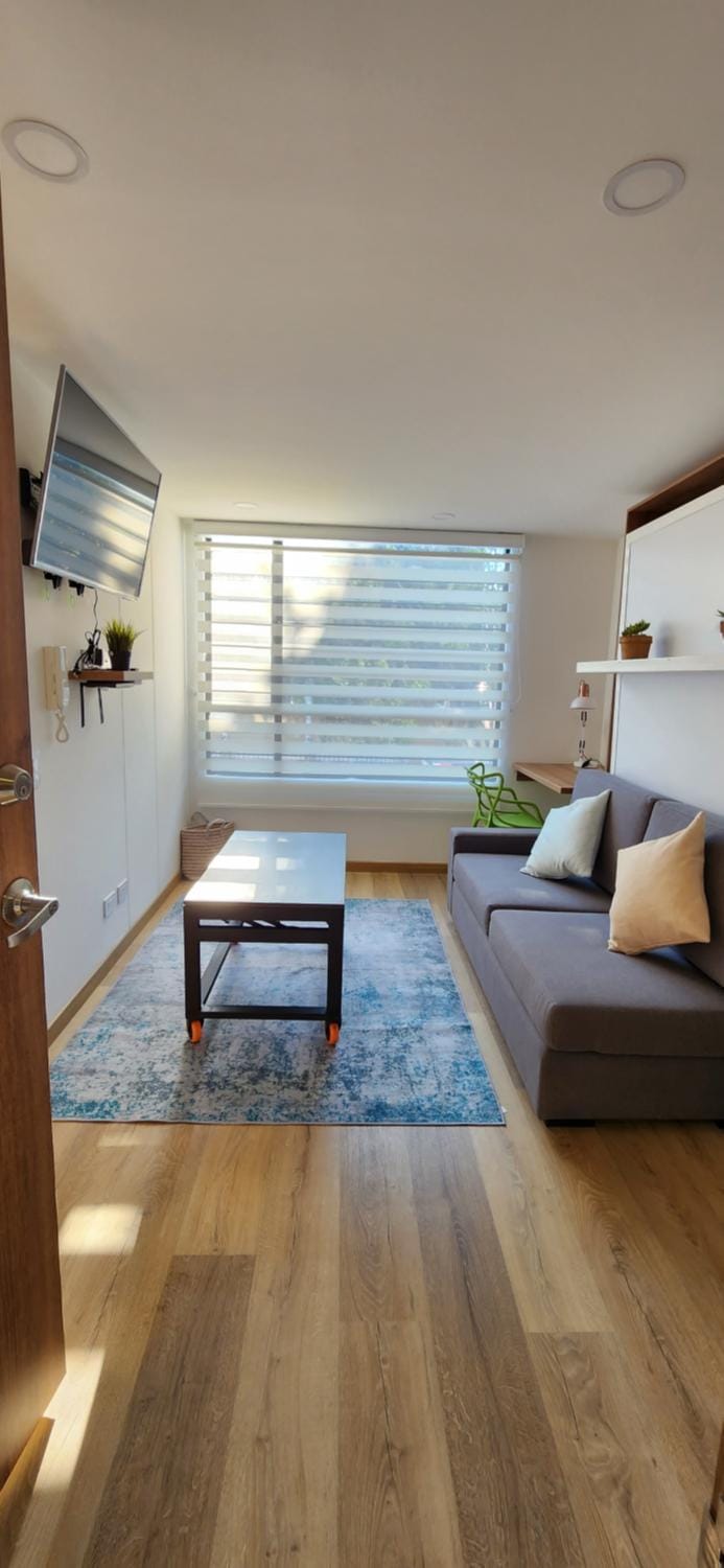 Living room, Bedroom
