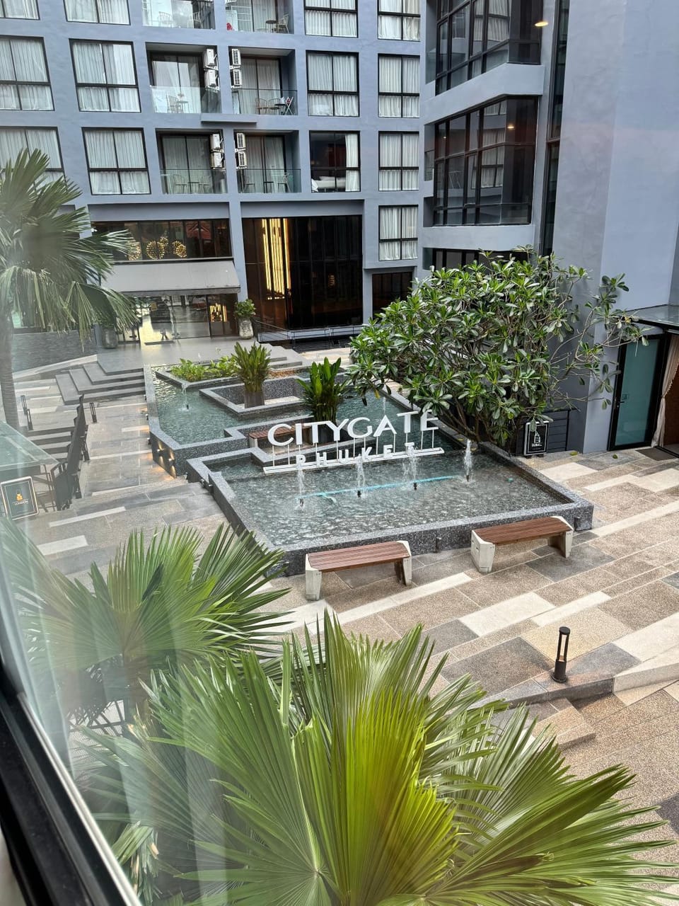 Inner courtyard view