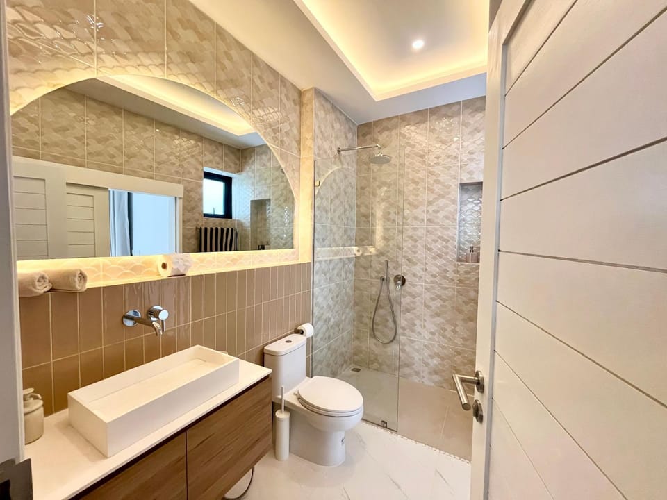 Shower, Toilet, Bathroom, towels