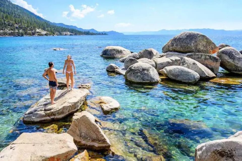 Day, Beach, Lake view