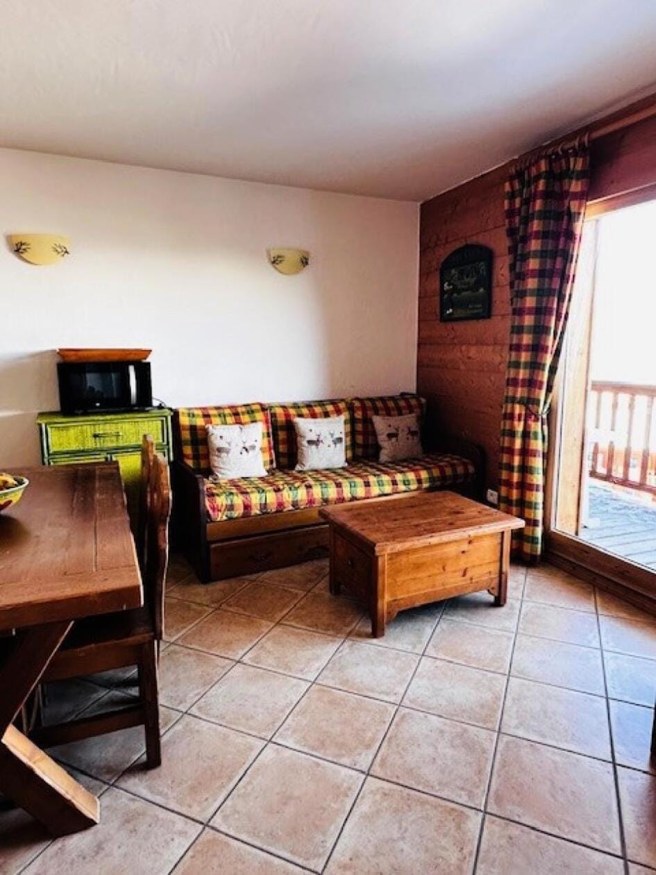 Résidence Saint Bernard - Appartement de charme pour 6 personnes, dans une résidence skis aux pieds avec accès piscine et parking privé dans le village du MAE-8971 Apartment in Landry