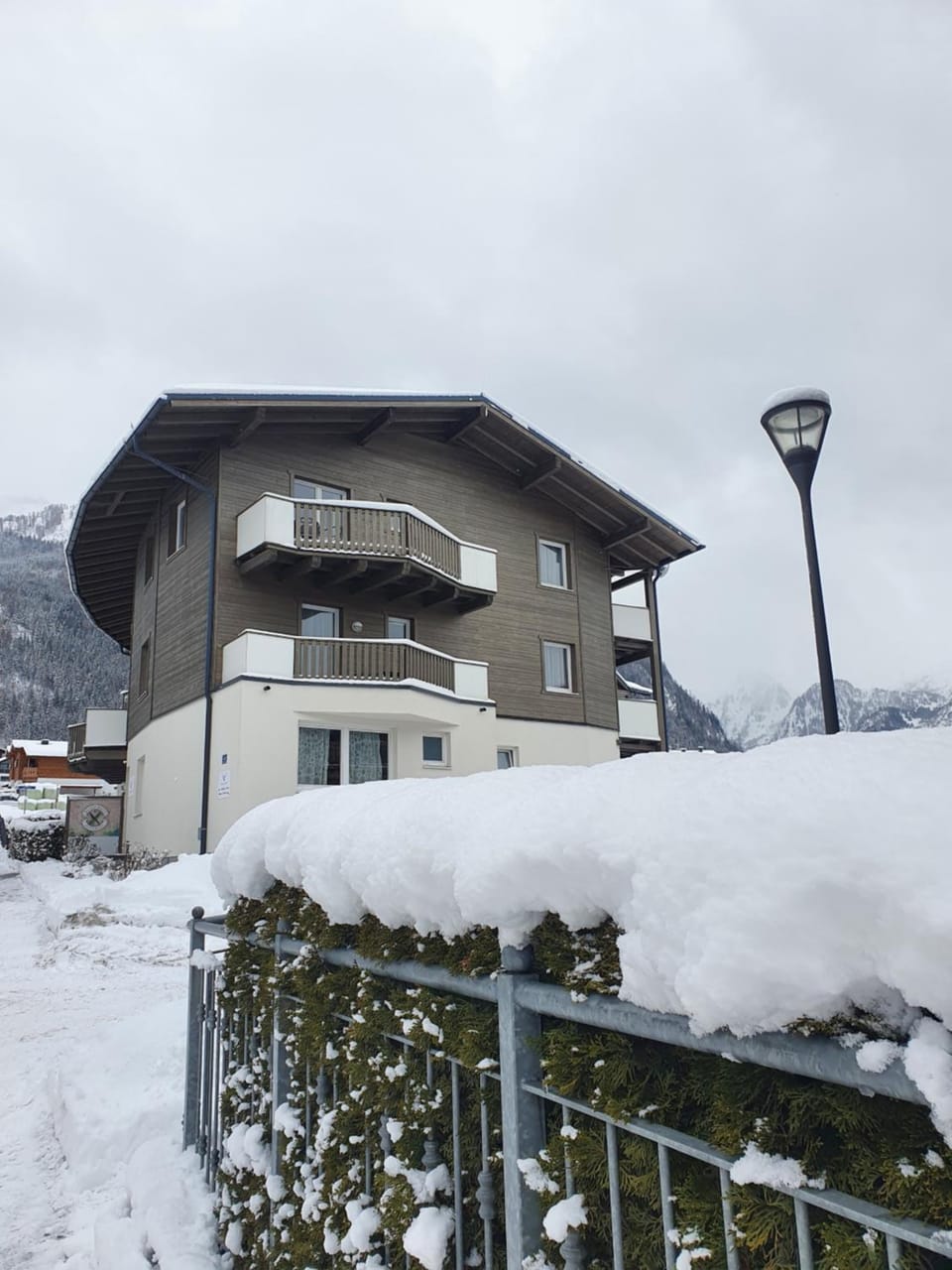 Property building, Winter