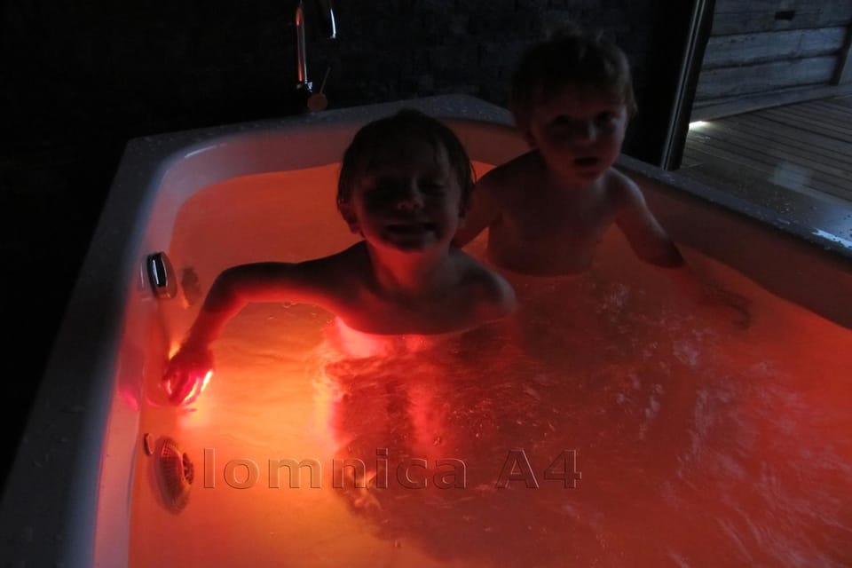 Hot Tub, young children