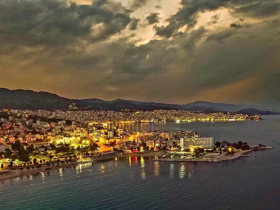 Bird's eye view, City view, Mountain view, Sea view, Sunset