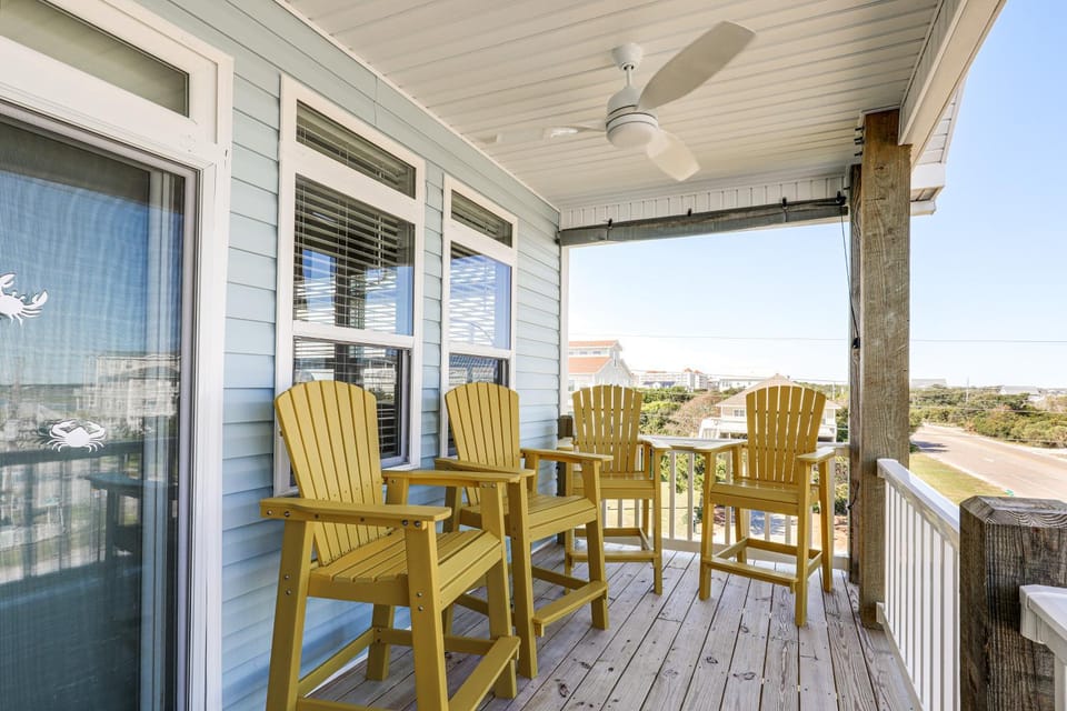 Walk to the Beach: North Topsail Beach Duplex House in North Topsail Beach