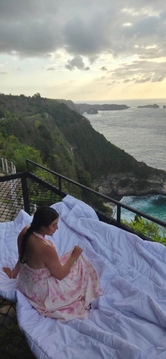 The Indah Cliff Sea View House in Nusapenida
