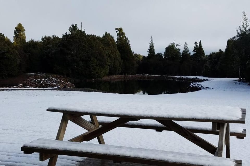 Natural landscape, Winter, Lake view