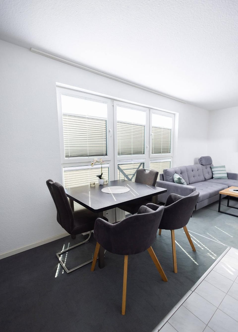 Living room, Seating area, Dining area