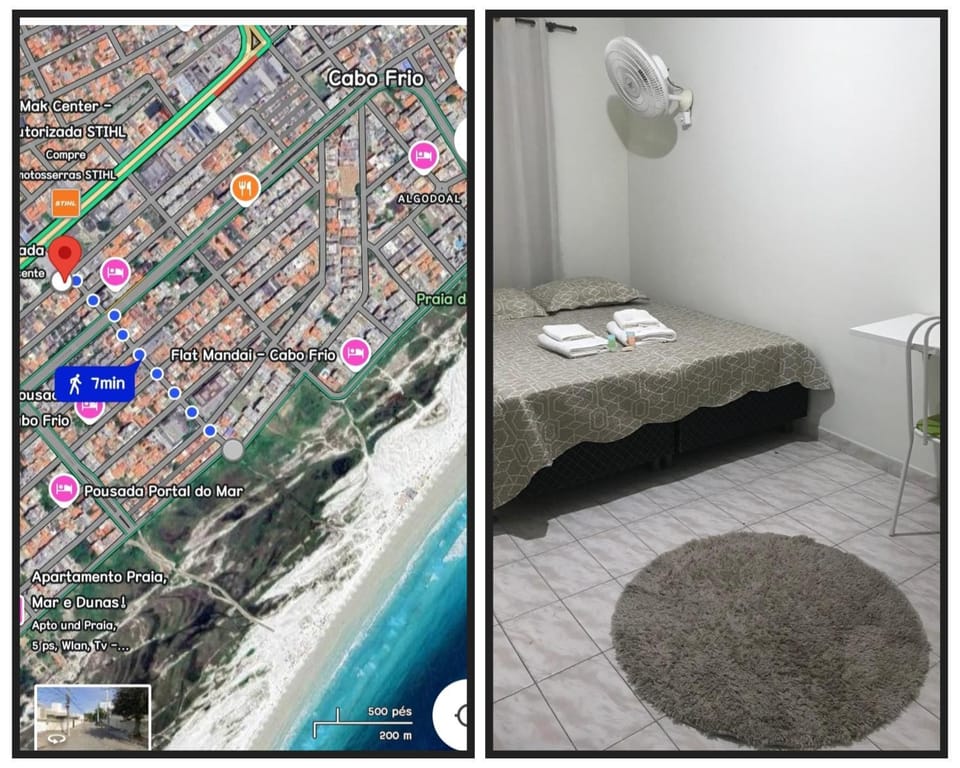 Kitnet Braga - Praia das Dunas - Praia do Forte Apartment in Cabo Frio