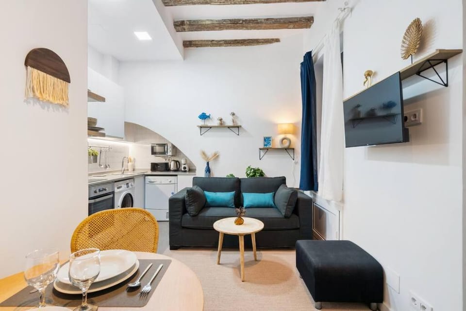 Lodging Apartments Almirall Beach B2 Apartment in Barcelona