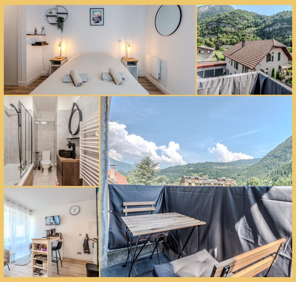 Chez Max I Studio I Cluses Apartment in Haute-Savoie