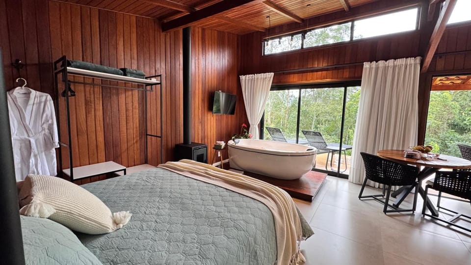 Cabana Vale Pomerano em Pomerode House in Pomerode