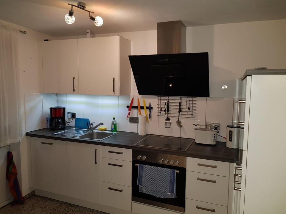 Kitchen or kitchenette, Living room