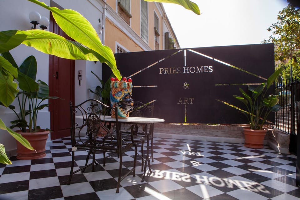 Property building, Patio