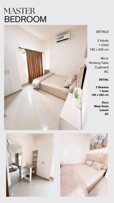 Alura Villa Sentul Bogor 2BR 1 Sofa Bed Villa in West Java