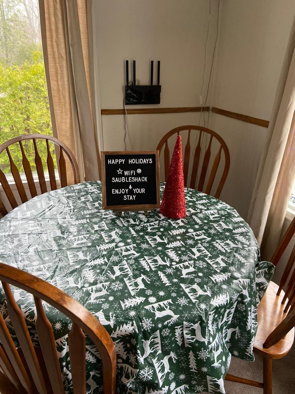 Dining area