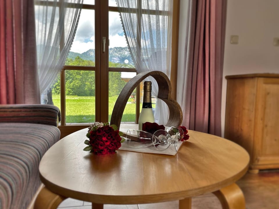 Natural landscape, Living room, Mountain view