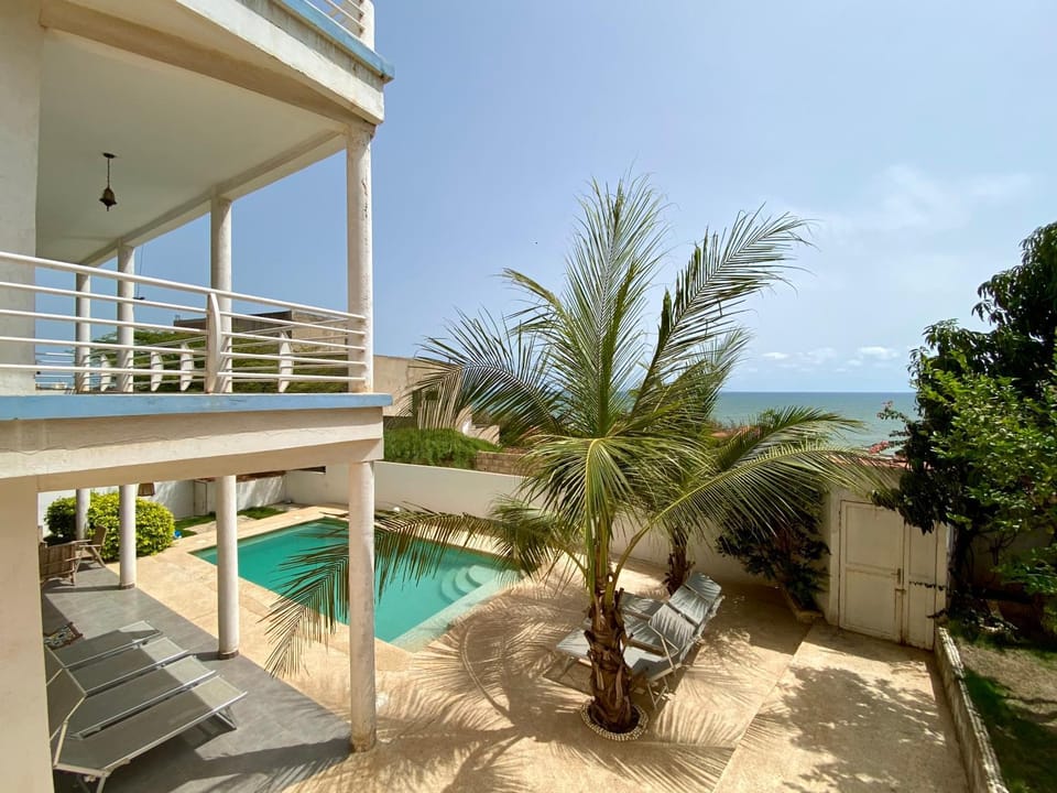 Patio, Day, Natural landscape, Garden, View (from property/room), Balcony/Terrace, Balcony/Terrace, Pool view, Sea view, Swimming pool, Swimming pool, sunbed