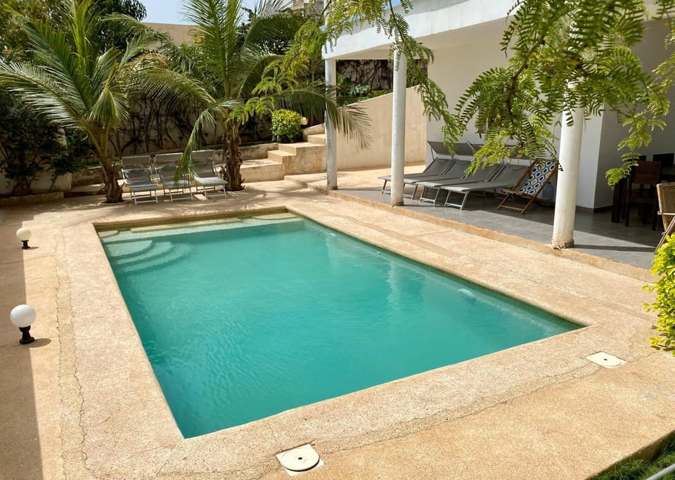 Patio, Day, Garden, Garden, Garden view, Pool view, Swimming pool, Swimming pool, Open Air Bath, sunbed