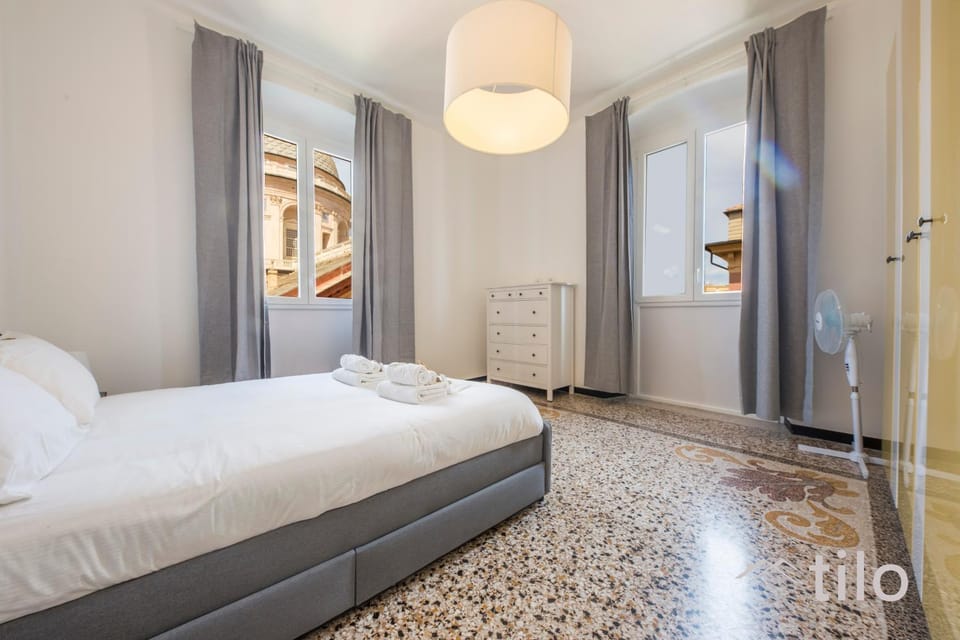 Bed, Photo of the whole room, Bedroom, towels, wardrobe