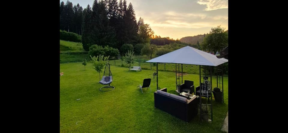 Natural landscape, Garden, Garden view